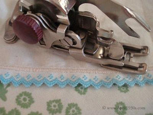 Zigzag Attachment, Swiss Zigzagger & Walking Foot (Vintage Original)