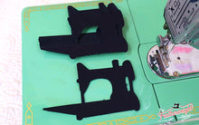 Load image into Gallery viewer, Diecuts, Precut &amp; Prefused Featherweights - Black set of 12
