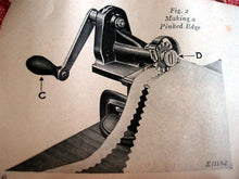 Load image into Gallery viewer, Hand Crank Pinker, Singer (Vintage Original)
