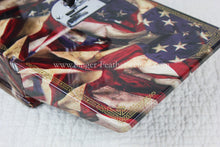 Load image into Gallery viewer, Singer Featherweight 221 Sewing Machine, PATRIOTIC One-Of-A-Kind Specialty - Painted
