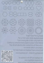 Load image into Gallery viewer, 1 1/2&quot; Inch Hexagon Iron-On Papers For English Paper Piecing x 50
