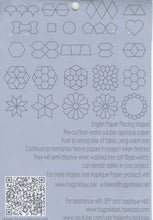 Load image into Gallery viewer, 1&quot; Inch Pentagon Iron-On Papers For English Paper Piecing x 100
