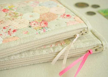 Load image into Gallery viewer, PATTERN, "Flower Garden Wallet" Zippered Pouch by Kristyne Czepuryk Pretty by Hand
