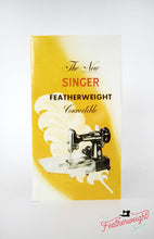Load image into Gallery viewer, Advertisement Leaflets, Replica Featuring the Singer Featherweight
