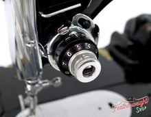 Load image into Gallery viewer, Singer Featherweight 222K Sewing Machine, RED "S" ES165***
