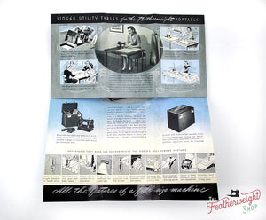 Advertisement Leaflets, Replica Featuring the Singer Featherweight