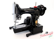 Load image into Gallery viewer, Singer Featherweight 222K Sewing Machine, RED "S" ES165***
