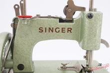 Load image into Gallery viewer, Singer Sewhandy Model 20 - Hammered Green - RARE
