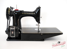 Load image into Gallery viewer, Singer Featherweight 221K Sewing Machine, RED "S" ES247***
