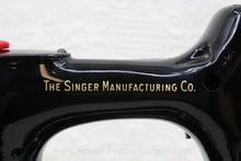 Load image into Gallery viewer, Singer Featherweight 222K Sewing Machine, RED "S" ER0232**

