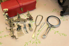 Load image into Gallery viewer, Singer Featherweight 222K Sewing Machine, "Red S" ER900***
