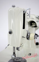 Load image into Gallery viewer, Singer Featherweight 221 Sewing Machine, WHITE EV967***
