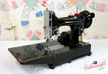 Load image into Gallery viewer, Singer Featherweight 222K Sewing Machine, RED "S" EP758***
