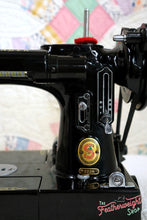 Load image into Gallery viewer, Singer Featherweight 222K Sewing Machine, RED "S" EP758***
