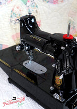 Load image into Gallery viewer, Singer Featherweight 222K Sewing Machine, RED "S" EP758***
