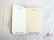 Load image into Gallery viewer, Notepads / Memo Books - Rare Singer (NOS) - (Vintage Original)
