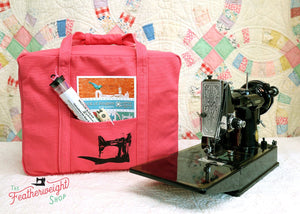 BAG, Tote for Featherweight Case or Tools & Accessories - BETTY'S STRAWBERRY PINK