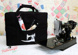BAG, Tote for Featherweight Case or Tools & Accessories - BLACK