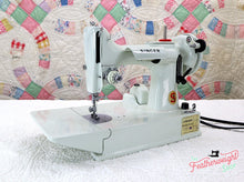 Load image into Gallery viewer, Singer Featherweight 221K Sewing Machine, WHITE EV993***
