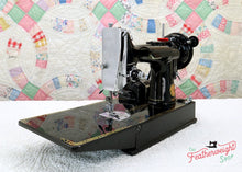 Load image into Gallery viewer, Singer Featherweight 221 Sewing Machine, RED "S" ES242***
