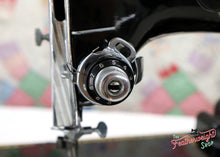 Load image into Gallery viewer, Singer Featherweight 221 Sewing Machine, RED "S" ES242***
