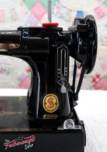 Load image into Gallery viewer, Singer Featherweight 221 Sewing Machine, RED "S" ES242***
