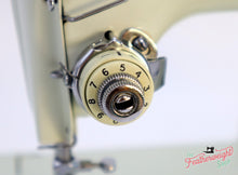 Load image into Gallery viewer, Singer Featherweight 221 Sewing Machine, WHITE EV986***
