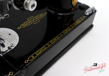 Load image into Gallery viewer, Singer Featherweight 221K Sewing Machine, RED "S" ES249***
