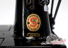 Load image into Gallery viewer, Singer Featherweight 222K Sewing Machine, RED "S" ER0244**
