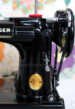 Load image into Gallery viewer, Singer Featherweight 221 Sewing Machine, Rare BLACKSIDE AG012***
