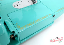 Load image into Gallery viewer, Singer Featherweight 222K Sewing Machine EL6858** - Fully Restored in Tiffany Blue
