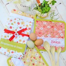 Load image into Gallery viewer, Set of 3 Tea Towels by Fig Tree &amp; Co -  Chantilly
