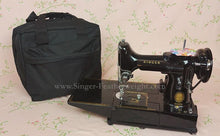 Load image into Gallery viewer, Bag, PADDED Carrying Singer Featherweight 221 222K Canvas Bag

