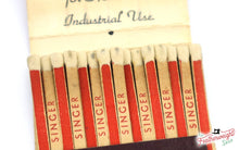 Load image into Gallery viewer, Matchbook, Centennial - RARE Singer (Vintage Original)
