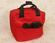 Load image into Gallery viewer, Bag, PADDED Carrying Singer Featherweight 221 222K Canvas Bag
