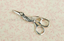 Load image into Gallery viewer, Jewelry, Embroidery Scissors Sterling Silver, CHARM
