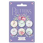 Load image into Gallery viewer, Buttons, Old Rose by Tilda - 6 count
