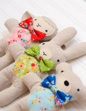 Load image into Gallery viewer, Pattern, Three Little Friends Toy Softies by Ellis &amp; Higgs (digital download)
