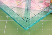 Load image into Gallery viewer, Square Trim-It Cutting Ruler SET, Blue 2.5", 3.5", 4.5", 5.5" &amp; 6.5" by Lori Holt Cute Cuts (with self-grips)
